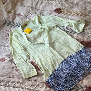 NWT Roberta Roller Rabbit Romy Kurta cover up. So pretty, Flowy top.